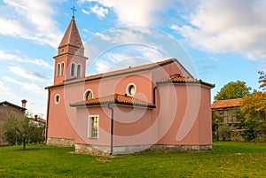 Church in small village Nova vas