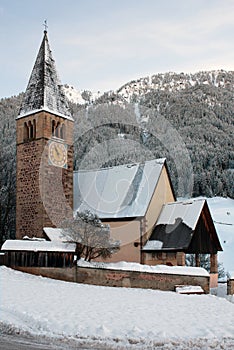 Church in the Snow