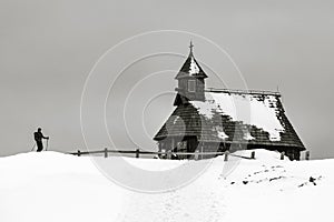 Church of Snowy Mary on Velika planina