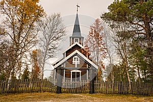 Church in Somadal, Hedmark, Norway photo