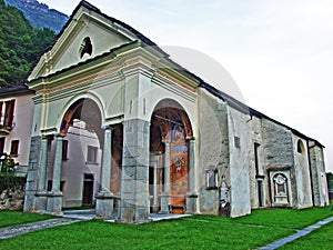 Church of Someo, Magic Valley or Valle Magia Valle Maggia photo