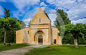 Church in souillac dordogne france photo