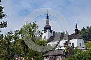 Kostel Spania Dolina na Slovensku