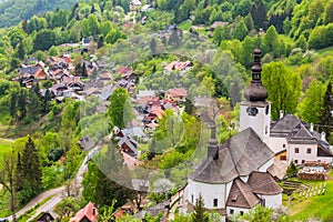 The Spania Dolina village