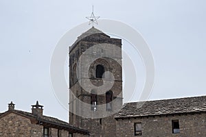 church in the spanish pyrenees
