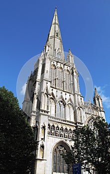 Church spire photo