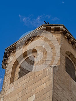 Church Spires on Via Dolorosa, Jerusalem