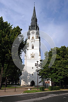 Church in Spisska Nova Ves, Slovakia