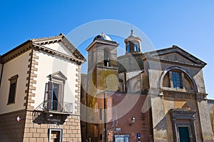 Church of SS. Martiri. Tuscania. Lazio. Italy. photo