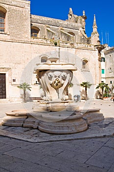 Church of SS. Pietro and Paolo. Monopoli. Italy.