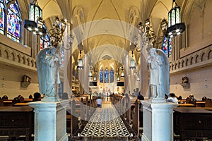 Church of St Alphonsus Interior in Novena Singapore