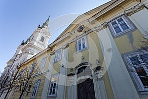 The church of St. Andrew in Komarno