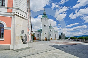 The Roman-Catholic parish church of St. Andrew in Ruzomberok