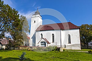 Kostel sv. Ondřeje v obci Velký Slavkov, Slovensko