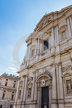 Church of St. Andrew of the Valley in Rome, Italy