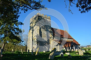 Church of St Andrews, Beddingham, Sussex, UK