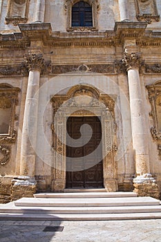 Church of St. Anna. Mesagne. Puglia. Italy.