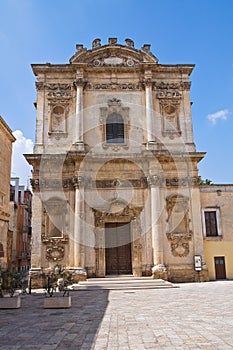 Church of St. Anna. Mesagne. Puglia. Italy.
