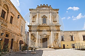 Church of St. Anna. Mesagne. Puglia. Italy.