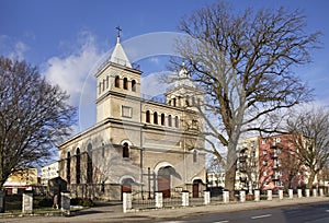 The Church of St. Anthony in Braniewo. Poland