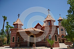 Church at St. Anthony's Monastery in Florence Arizona