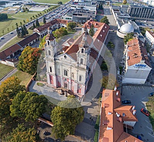 Church of St. Archangel Raphael in Vilnius City, Lithuania