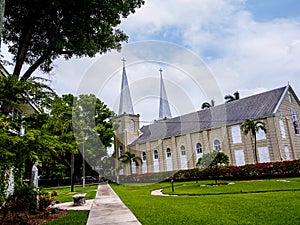 Church in St Augustine in Florida USA photo