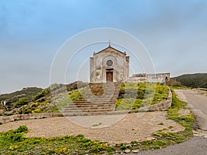 The Church of St. Barbara in Argentiera