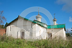 Church of St. Basil the Great (1686) in the village Chernavino. Leningrad region