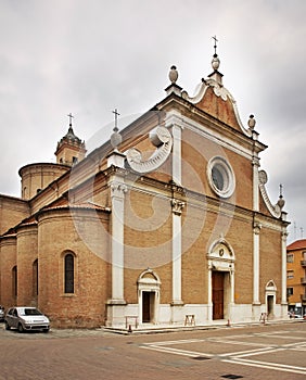 Church of St. Benedict in Ferrara. Italy