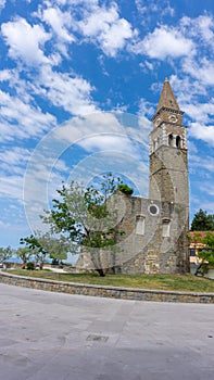 Church of St Bernardine - \'Cerkev sv. Bernardina\'  Portoroz  Piran  Obalno-kraska  Slovenia  June 2020