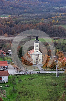 Church of St. Catherine of Alexandria in Komarevo, Croatia