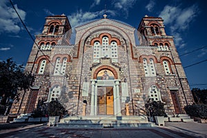 Church of St. Demetrios, Longos, Peloponnese, Greece. photo