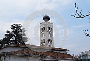 Church St. Demetrius of Salonica and clock tower, 16th century