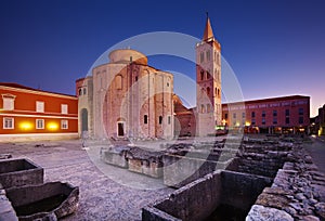 Church of St. Donat in Zadar photo