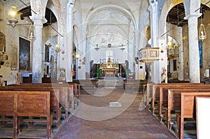 Church of St. Donato. Civita di Bagnoregio. Lazio. Italy. photo