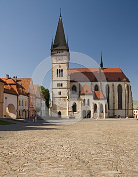 Church of st. egidius in bardejov