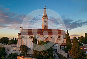 Church of St. Euphemia in Rovinj, Istria, Croatia