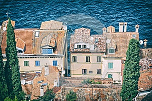 From Church of St. Euphemia to town and sea, Rovinj