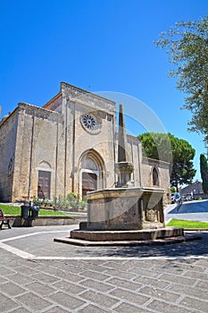 Church of St. Francesco. Tarquinia. Lazio. Italy.