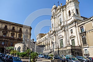 Church of St. Francis of Assisi Immaculate - Catania, Sicily, Italy