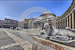 Church of St. Francis in naples