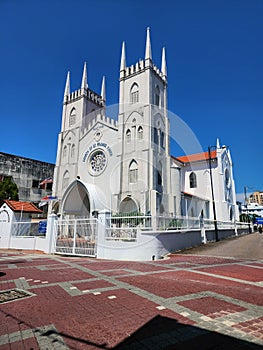 Church of St. Francis Xavier Melaka. Malacca. Malaysia