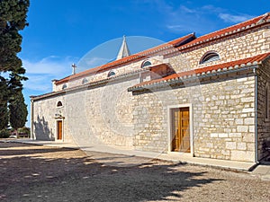 Church of St. George in Primosten, Croatia.