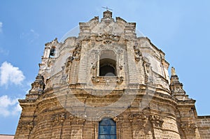 Church of St. Giuseppe. Nardo. Puglia. Italy.