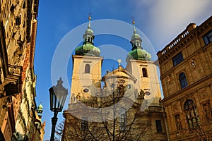 The Church of St. Havel was established as a parish church together with the so-called â€˜Havelâ€™s Town, Czech Republic