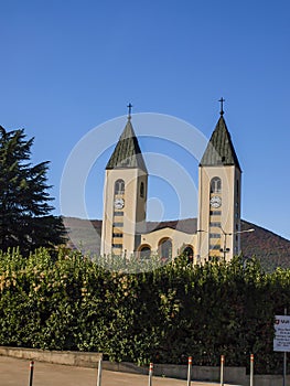 Church of St. Jacob in Medjugorje Bosnia and Herzegovina