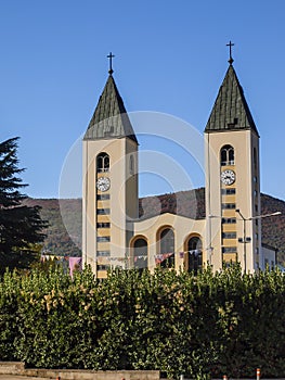 Church of St. Jacob in Medjugorje Bosnia and Herzegovina