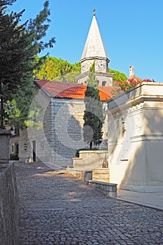 Church of St. Jacobs in Opatija, Croatia photo