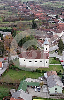 Church of St John the Baptist in Ivanska, Croatia